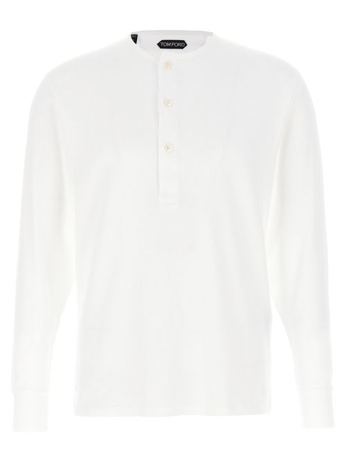 Ribbed Cotton T-shirt