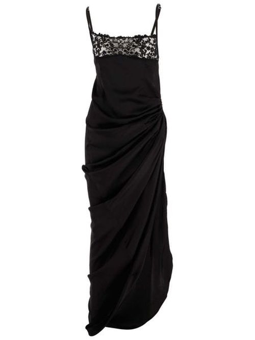 Jacquemus Long Asymmetric Lingerie Dress