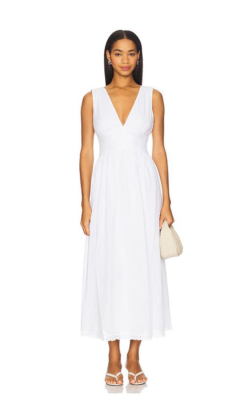 Favorite Daughter MAXIKLEID EYES ONLY FOR YOU in White. Größe 6. Also in 10, 2