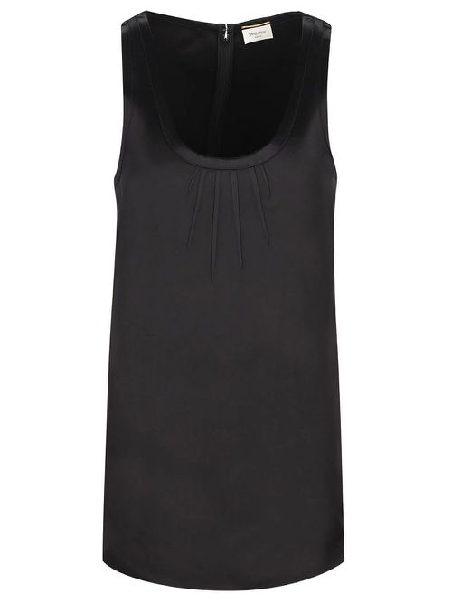 Cassandre Sheath Dress In Satin