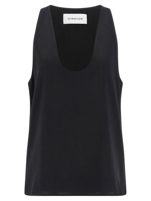 Bianca Tank Top — Black