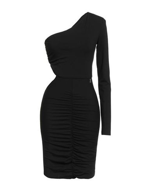 Woman Mini dress Black Size 0 Viscose, Elastane