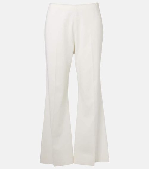Walter cotton canvas flared pants