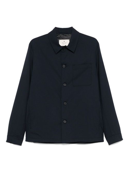 Manuel Ritz buttoned shirt jacket - Blue