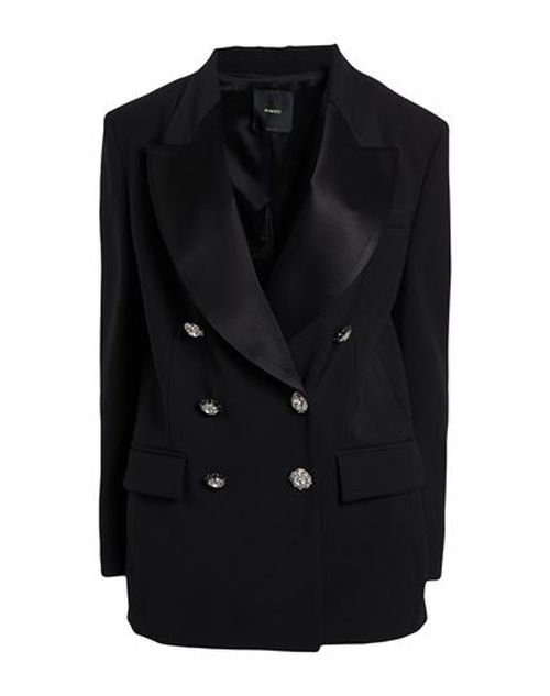 Woman Blazer Black Size 6 Viscose, Nylon, Elastane