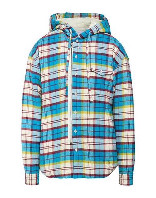 Man Jacket Azure Size 4 Cotton