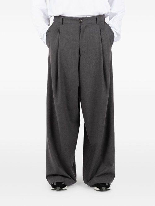 Pleated pants - Grey