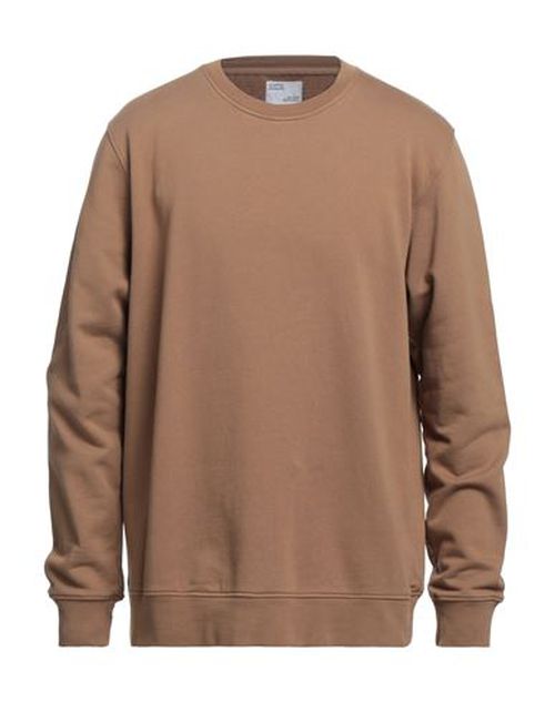 Man Sweatshirt Camel Size S Organic cotton