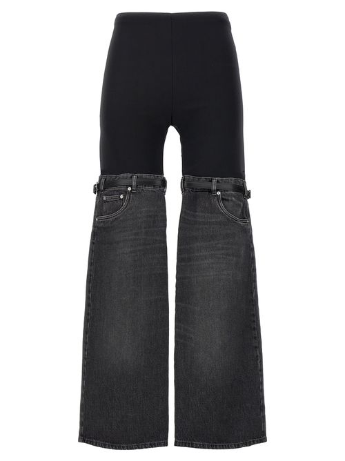 -Hybrid Pantaloni Nero-Donna