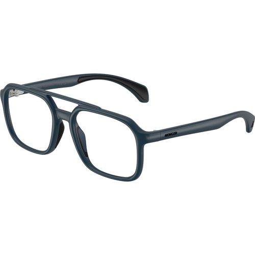 Moncler Unisex Moncler ME3002 5008 Monturas ópticas Inyectado Azul Transparente Cuadrada Norma
