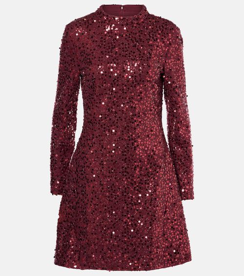 Simkhai Odetta embellished crêpe midi dress