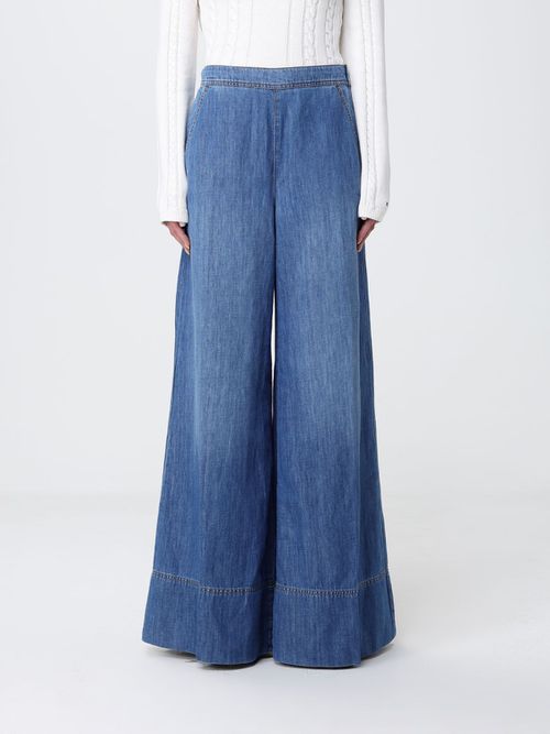 Jeans Woman color Natural