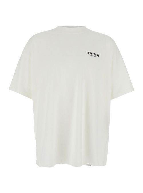Logo-Embroidered T-Shirt — White