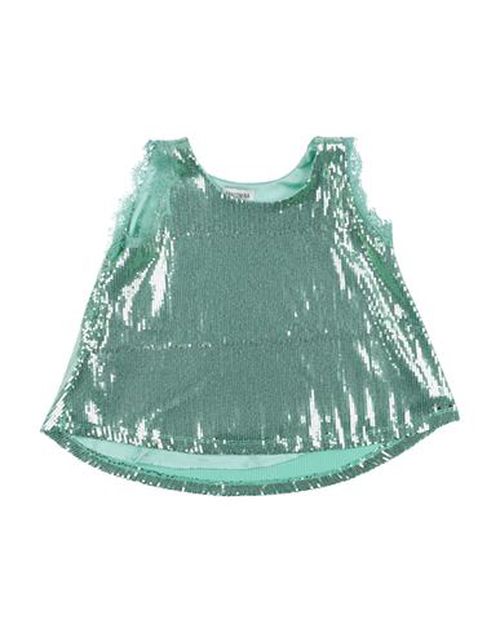 Kid Girl Top Light green Size 10 Polyester, Elastane
