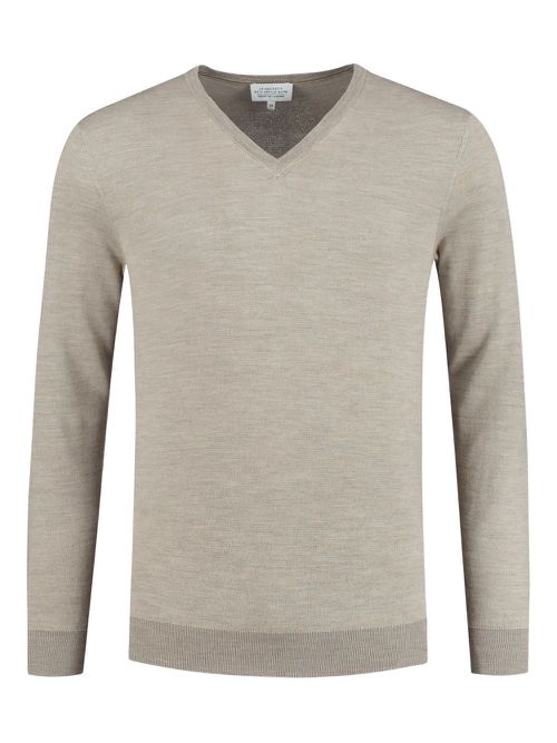 Hackett V-neck jumper - Neutrals