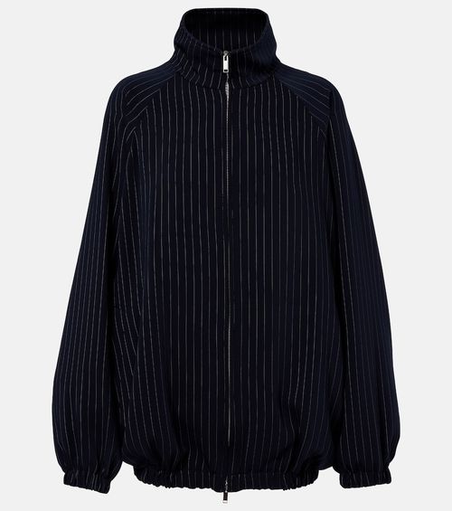 Baxter pinstripe oversized jacket