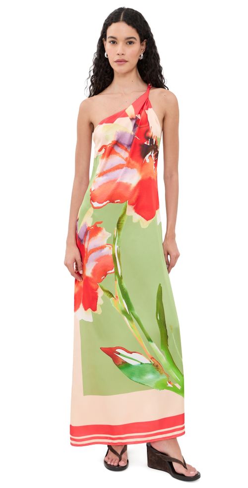 Dounia Dress SCARF FLORA ST