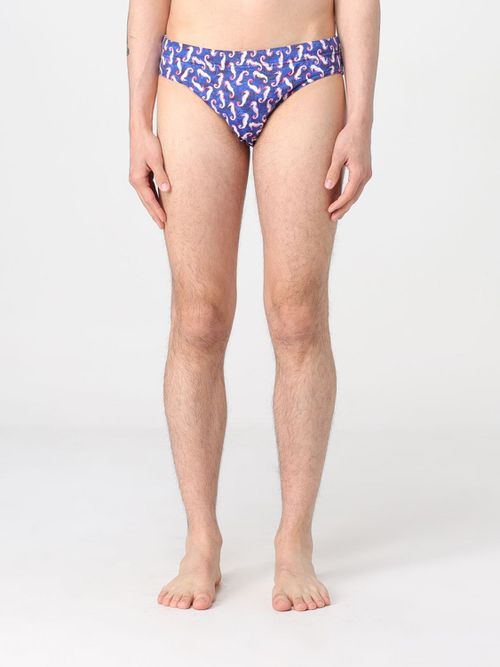 Swimsuit Men color Navy