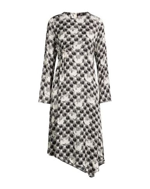 Woman Midi dress Off white Size 2 Viscose