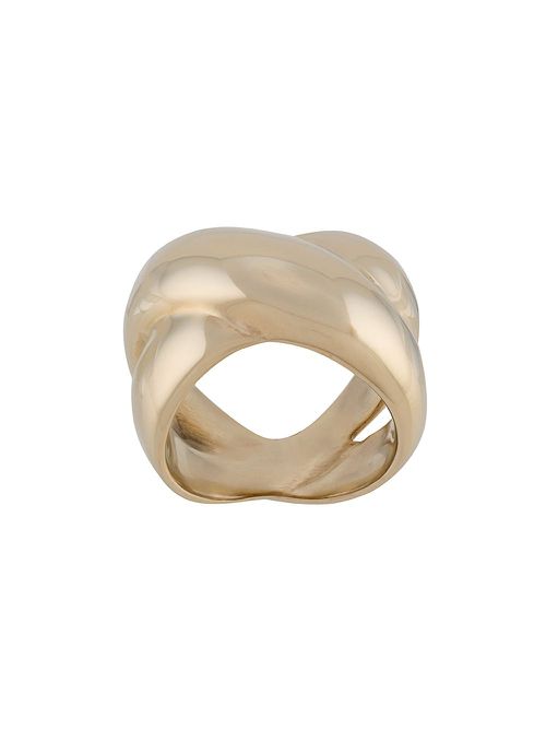 Lhassa intertwined ring - Gold