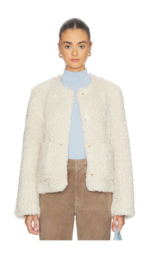 LAMARQUE Emilia Jacket in Cream. M. Also in L