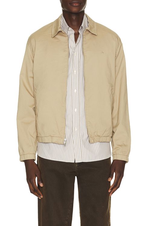 Rag & Bone Harrington Cotton Jacket in Nude
