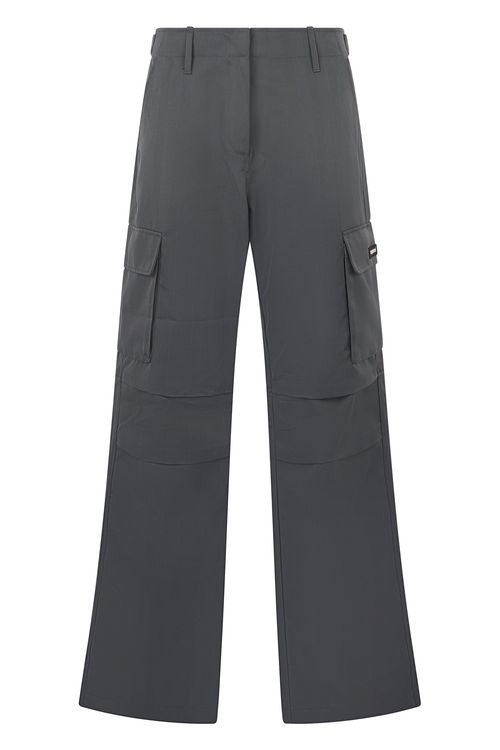 Cargo Pants with Loose Fit and Practical Pockets