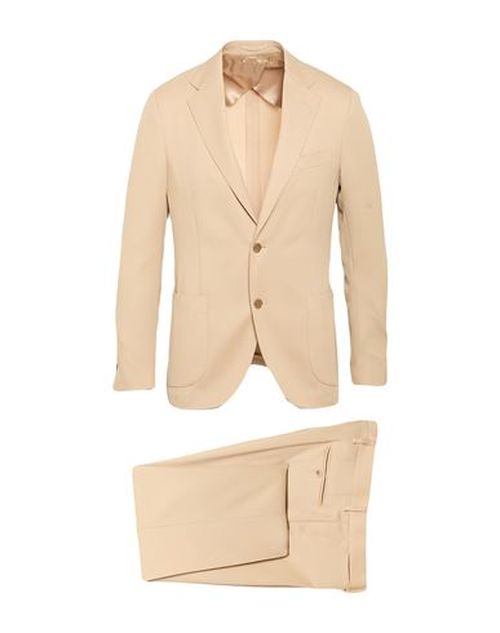 Man Suit Sand Size 36 Virgin Wool
