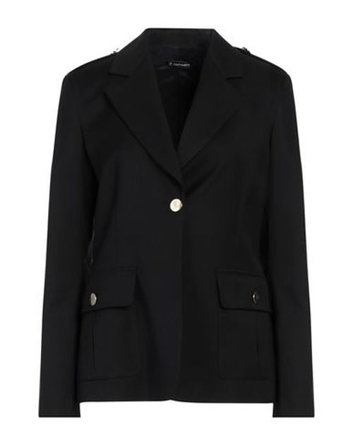 Woman Blazer Black Size 10 Polyester, Viscose, Elastane