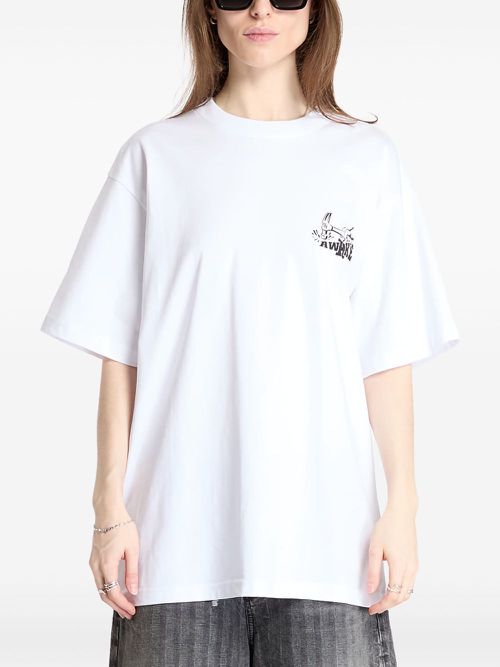 Graphic-print t-shirt - White
