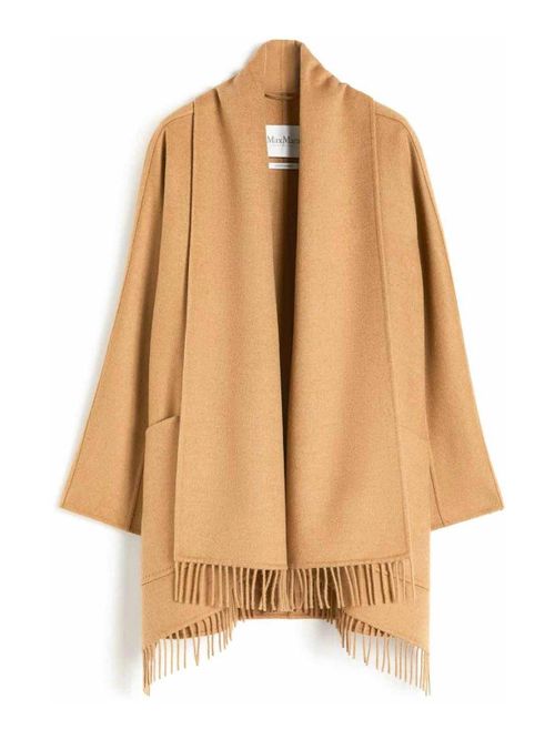 Camel Cardigan Coat