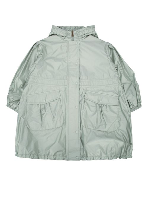 Afet Long Parka — Cream