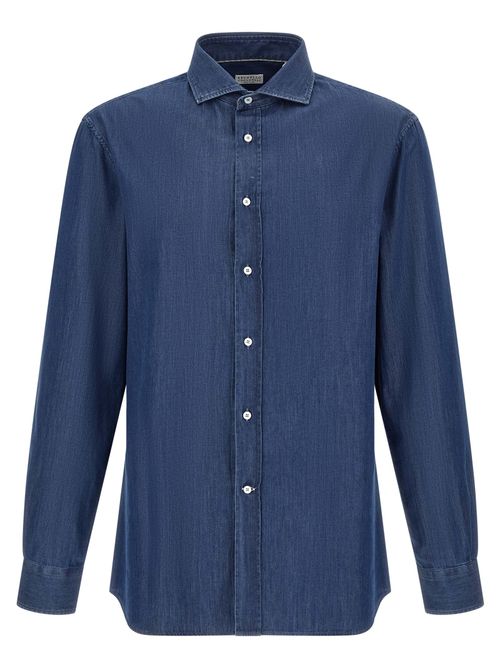 Denim Shirt — Blue