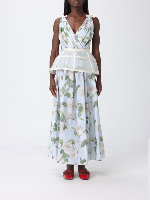 Dress Woman color Gnawed Blue