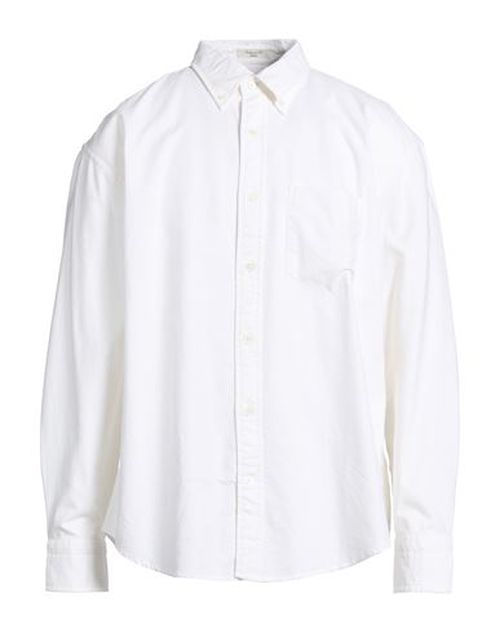 Man Shirt Off white Size 15 Organic cotton