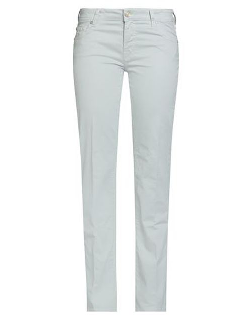 Jacob Cohёn Woman Pants Light grey Size 30 Cotton, Elastane