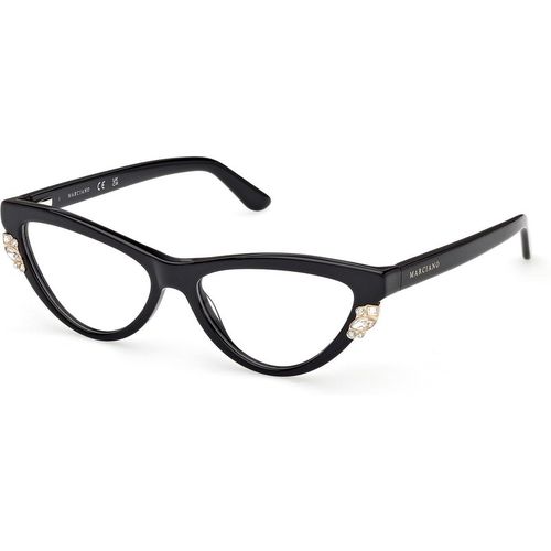 Guess by Marciano Mujer Guess by Marciano GM50047 001 Monturas ópticas Acetato Negro Cat Eye Norma