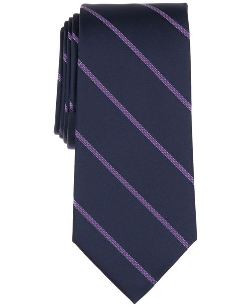 Men's Classic Pitkin Stripe Tie - Purple
