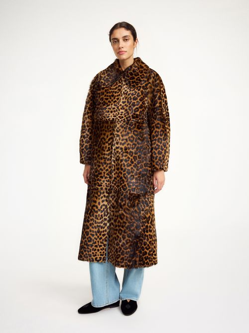 Rafaia Shearling Calf Coat