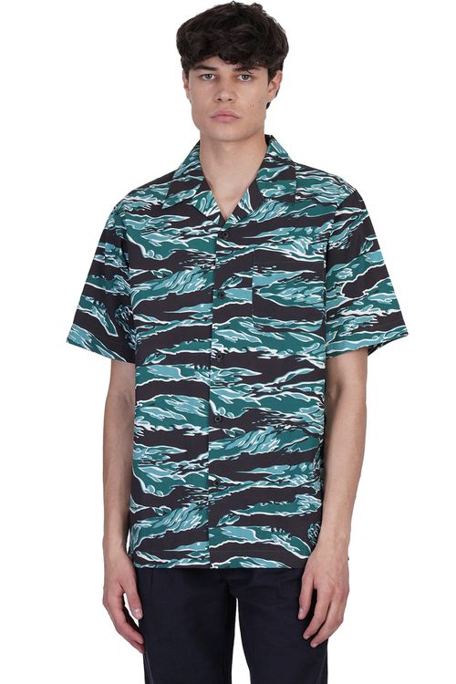 Shirt In Green Cotton