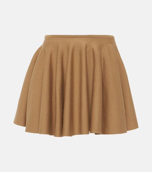 Ulli wool-blend miniskirt