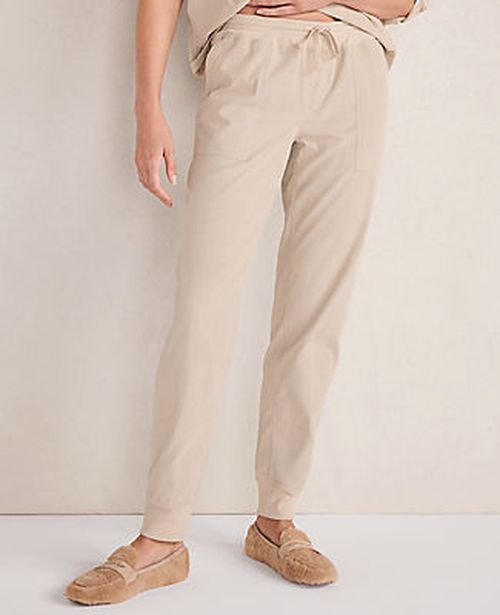 Ann Taylor Haven Well Within Cotton Corded Jogger
