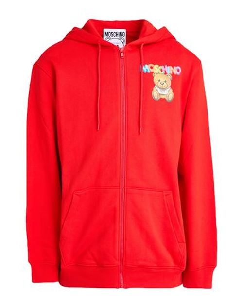 Couture Man Sweatshirt Red Size 36 Cotton