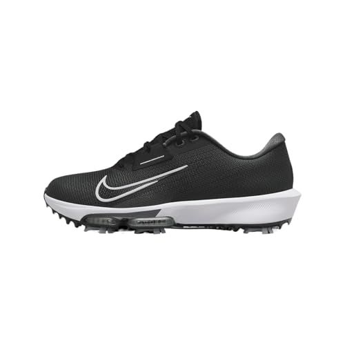 Nike Infinity Tour 2 Golf Shoes (FD0217-002, Black/Vapor Green/Iron Grey/White)