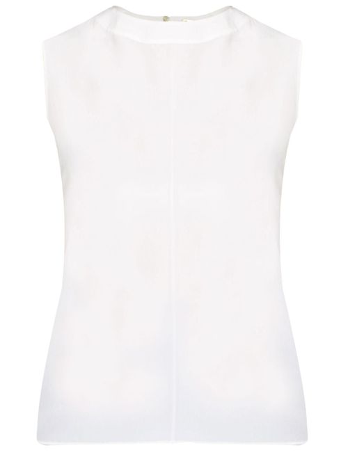 Sleeveless Satin Tank Top