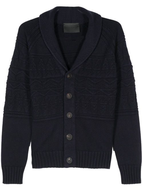 Cashmere cardigan - Blue