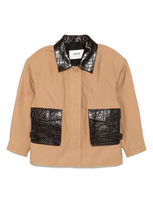 Barn Bomber Jacket - Women's - Cotton/Polyester/Lamb Skin