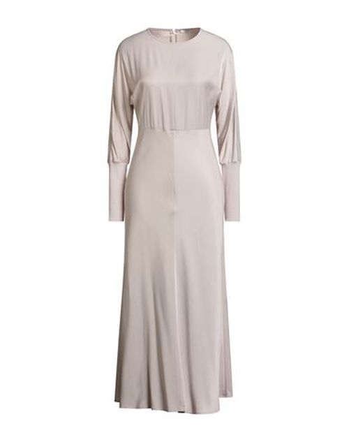 Woman Midi dress Taupe Size 0 Viscose, Polyester, Virgin Wool
