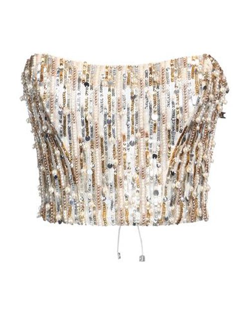 Woman Top Gold