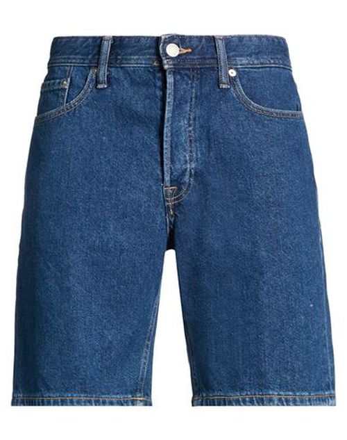 Man Denim shorts Blue Size S Cotton
